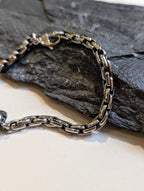 Black Chain Stainless Steel Bracelet - Men