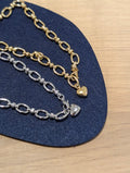 Keepsake Heart Stainless Steel Bracelet