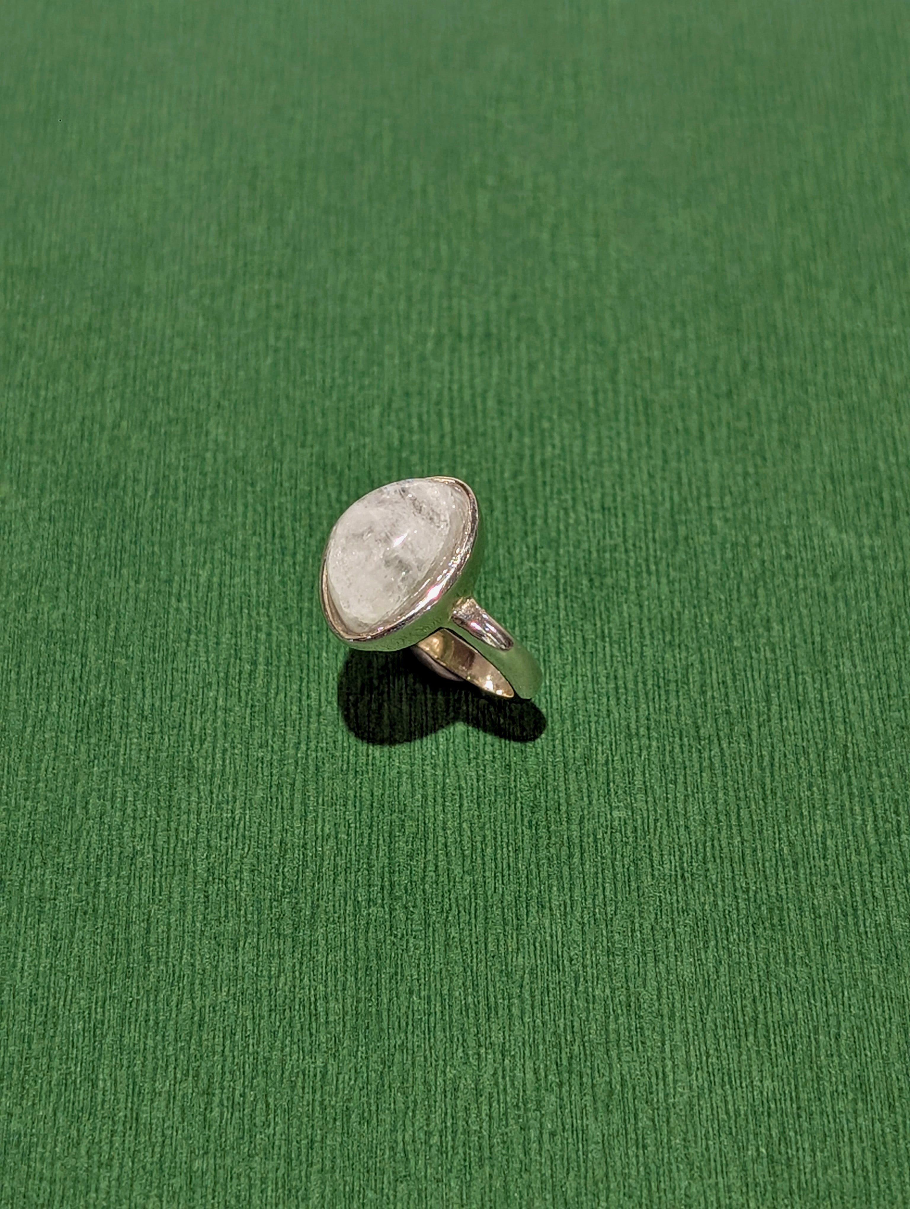 Moonstone 925 silver ring