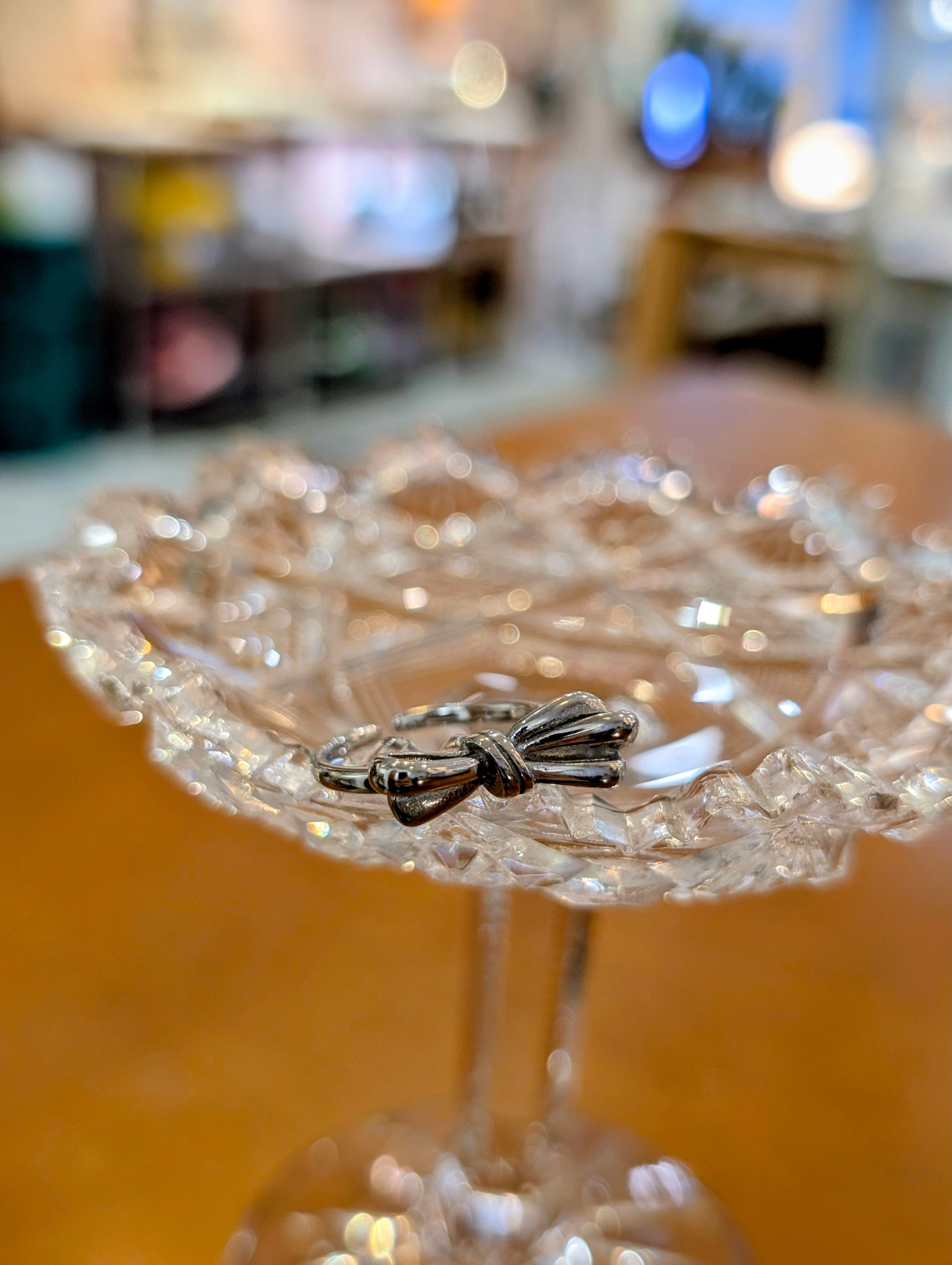 Stainless Steel ribbon open size ring