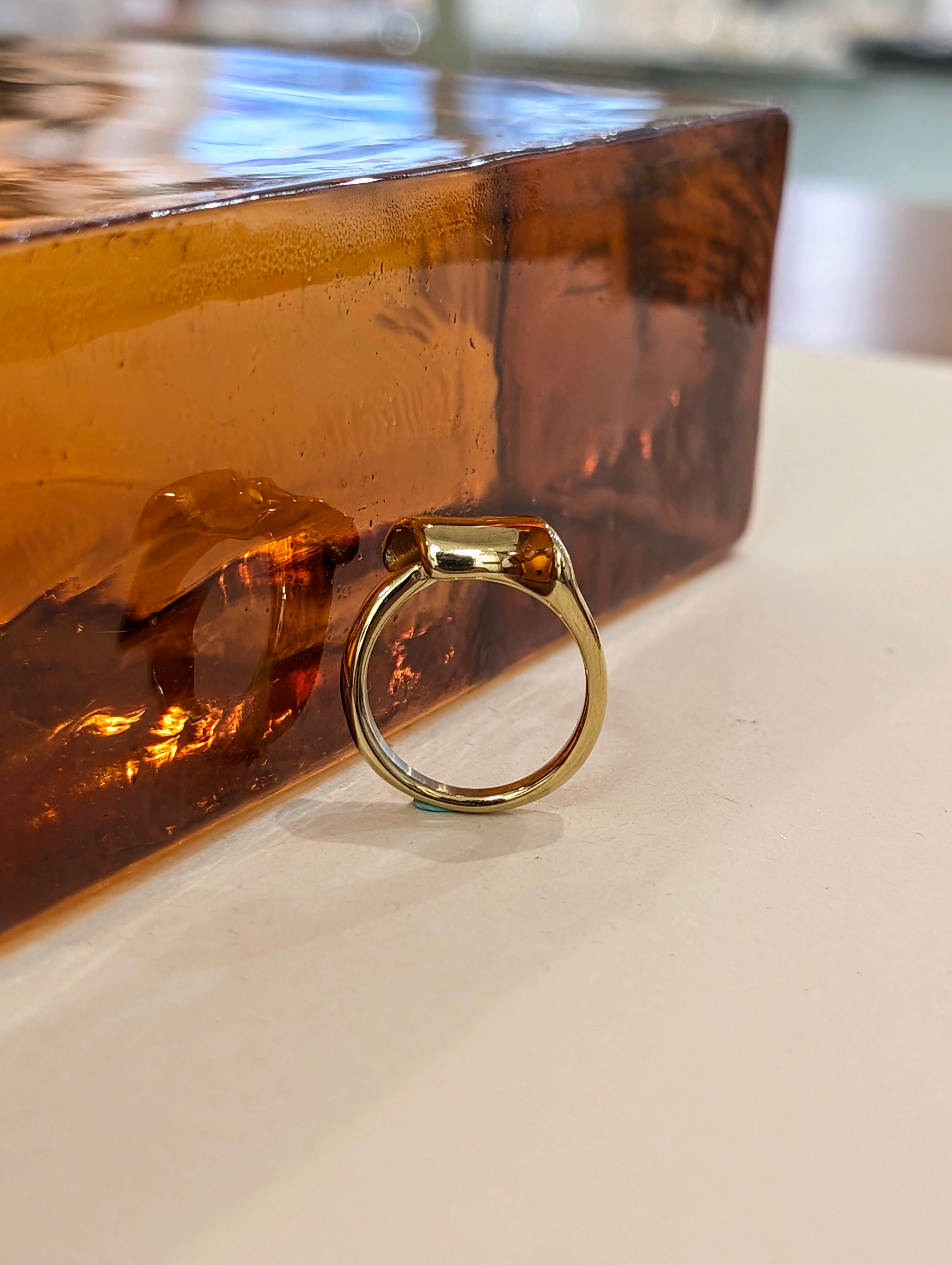 Apex stainless steel ring