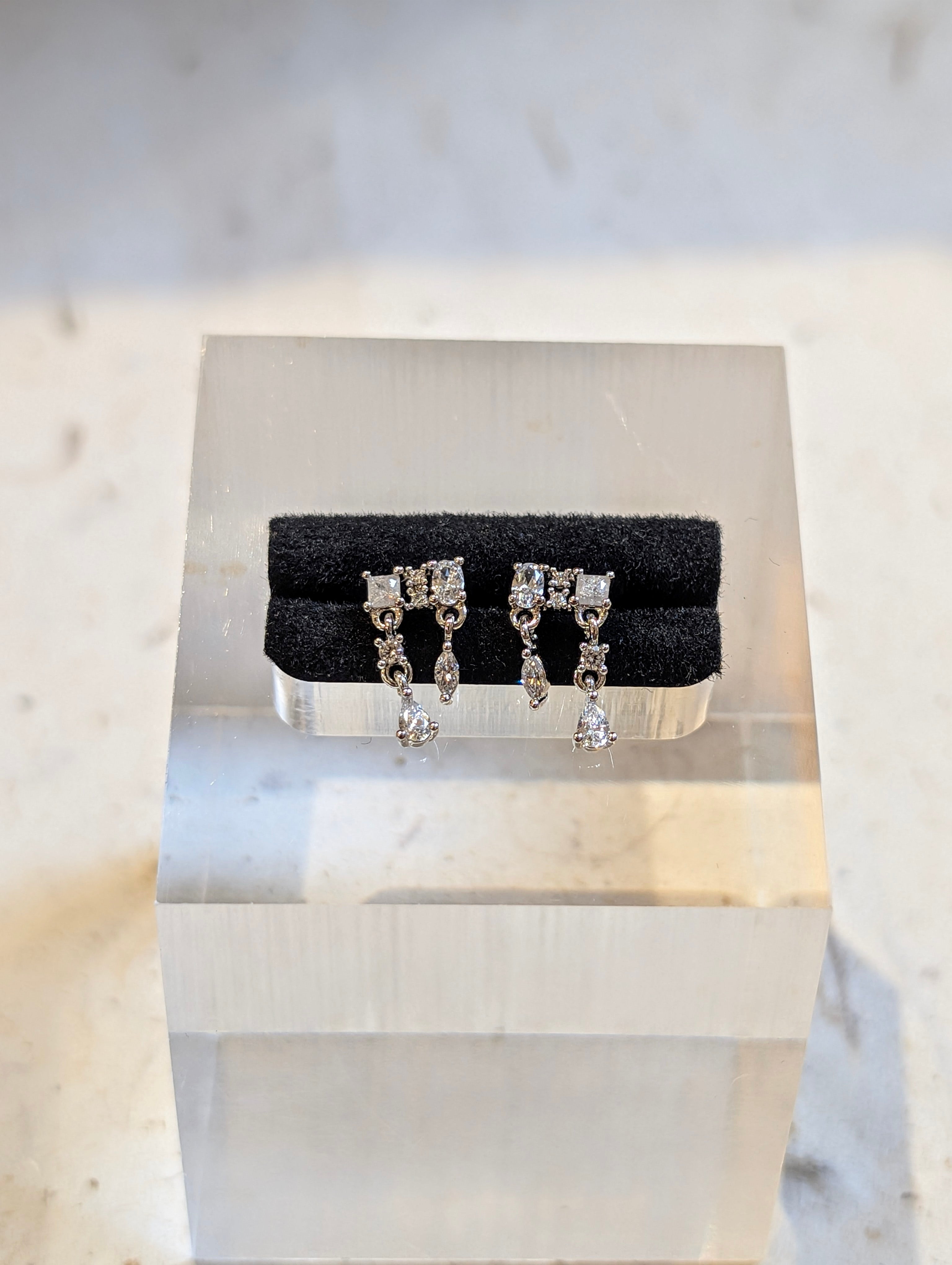 Lumia Droplet Stud 925 Silver Earrings