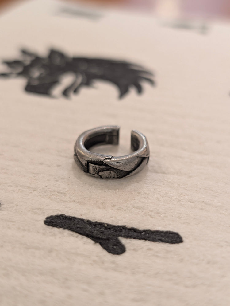 Matte Slate Unisex Water Resistant Earcuff