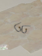Mix tone earrings