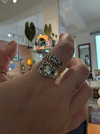 Heirloom Spoon Sterling Silver Ring