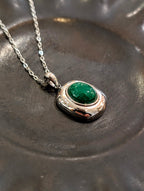 Evergreen stainless steel necklace