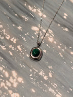 Evergreen stainless steel necklace