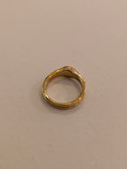 Nova pearl stainless steel ring