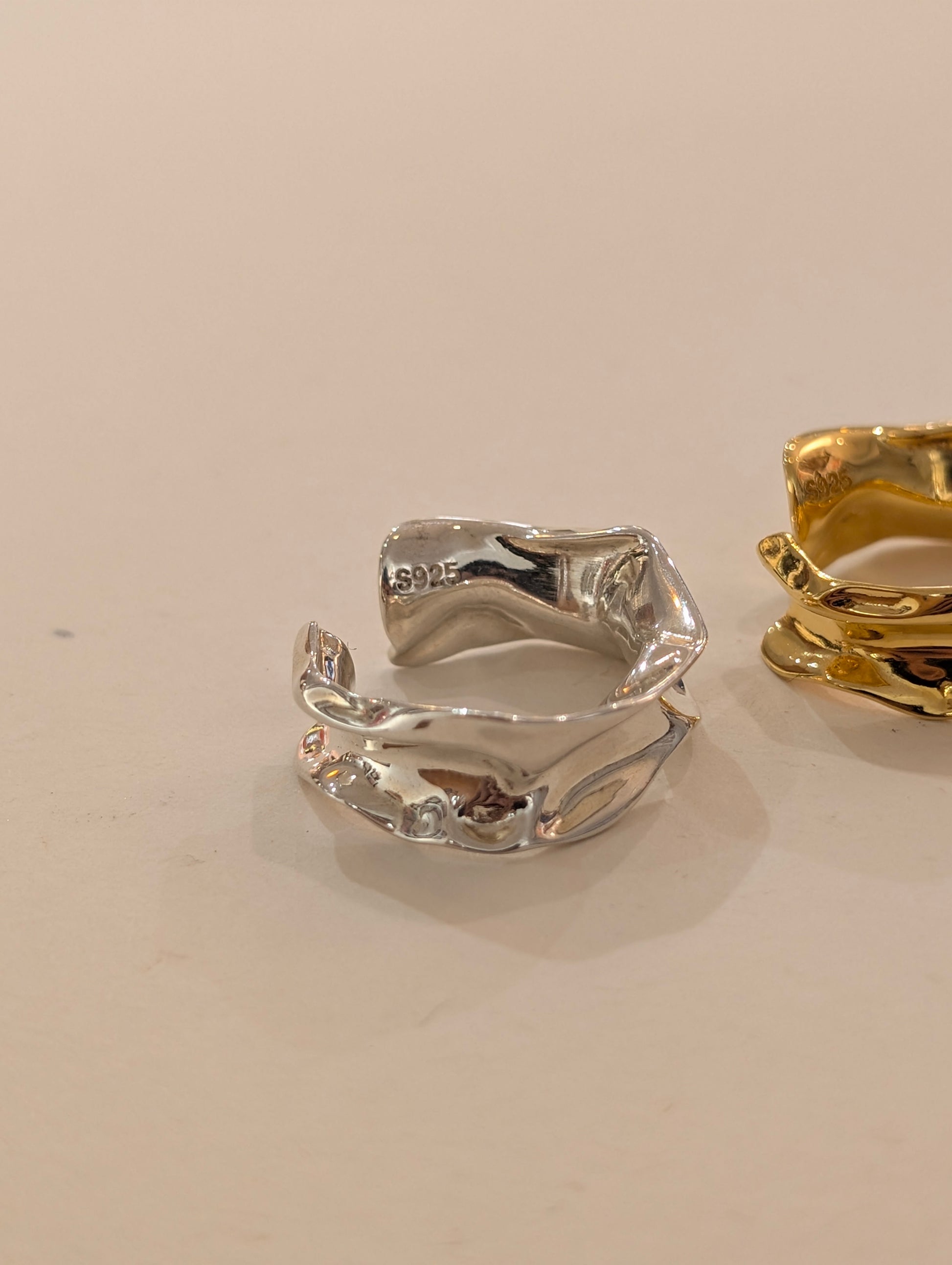 Statement 925 silver ring