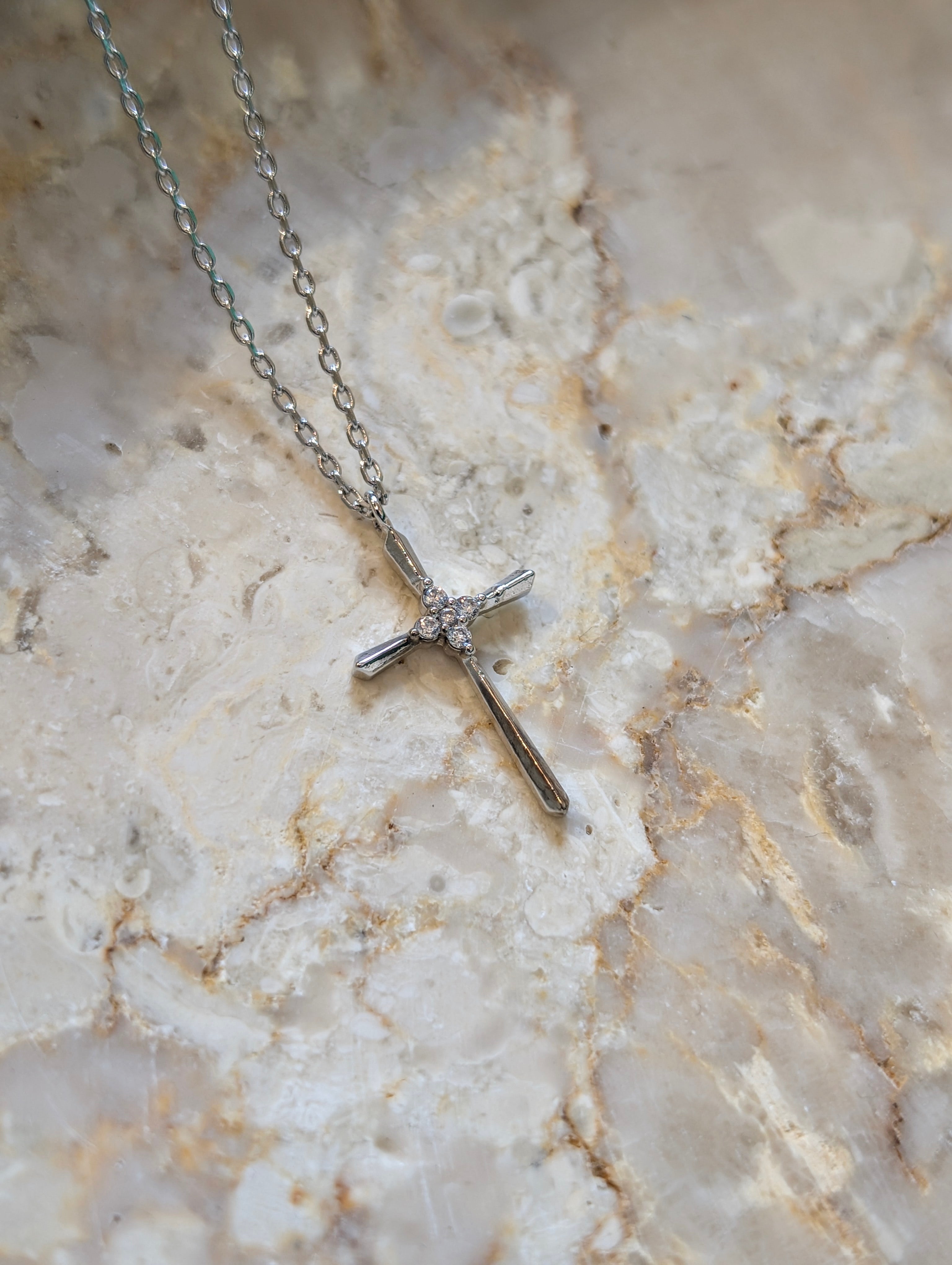 Soft Block Pendant Necklace