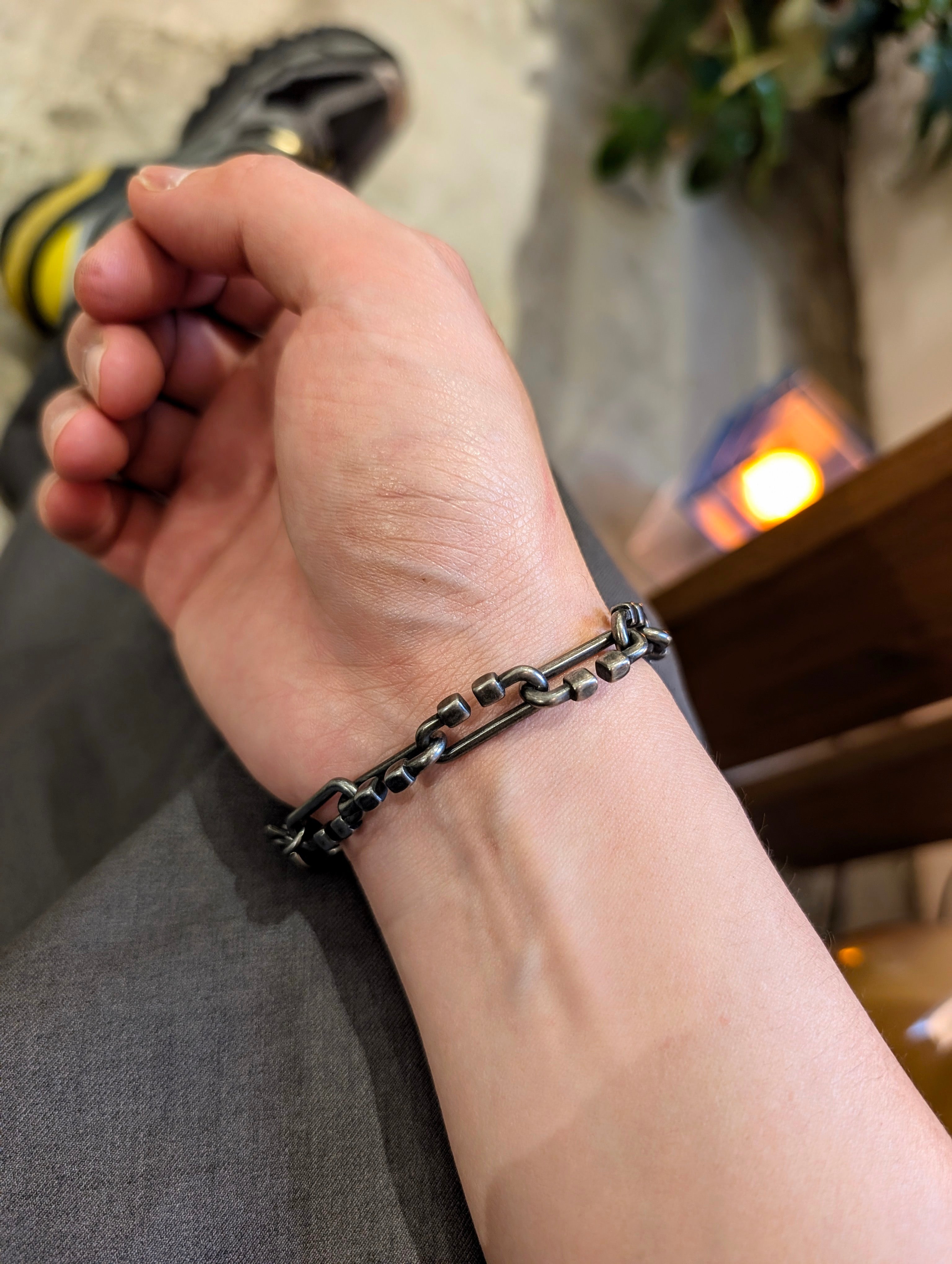 Cub Chain Stainless Steel Bracelet - Men