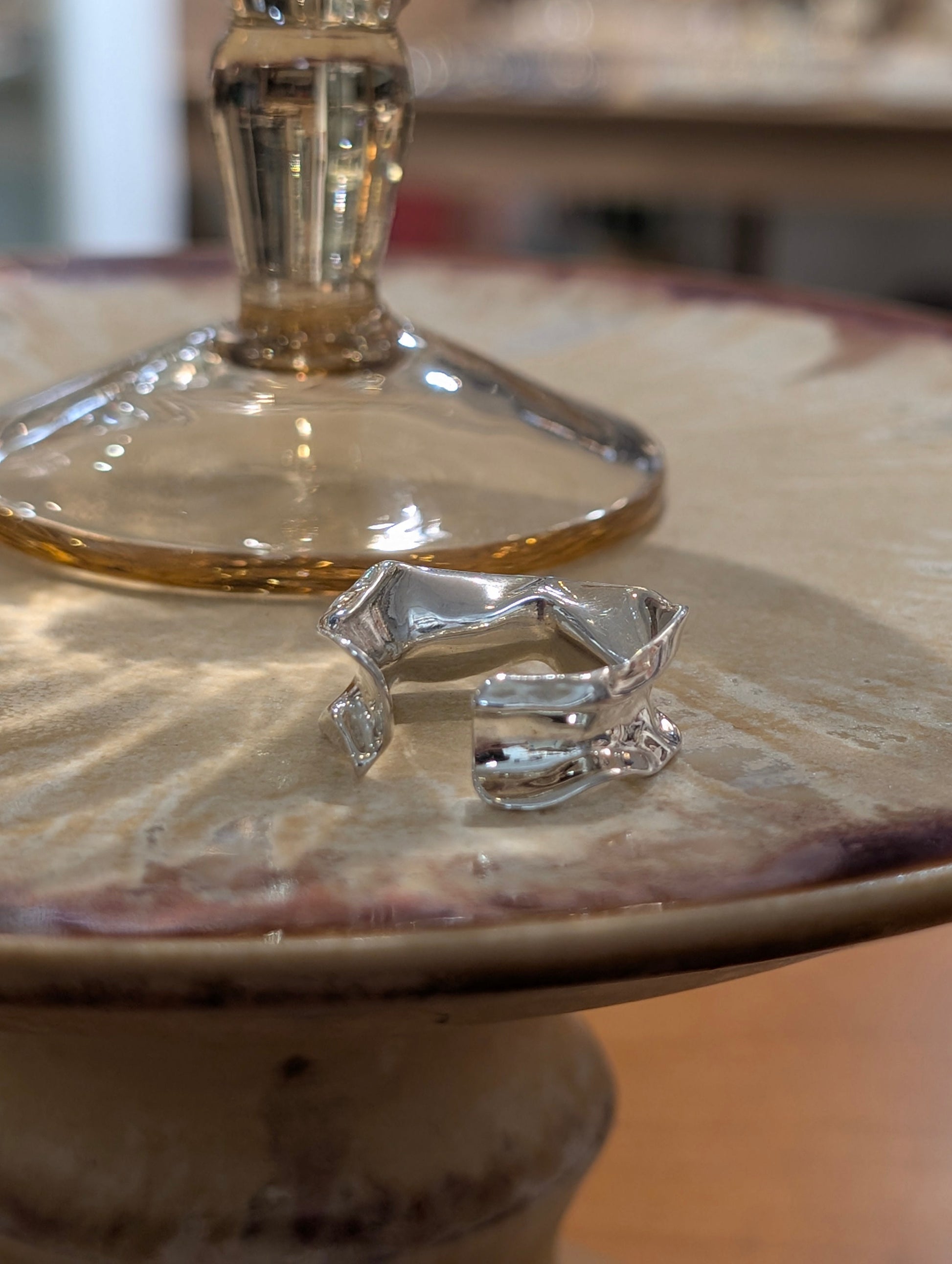 Statement 925 silver ring