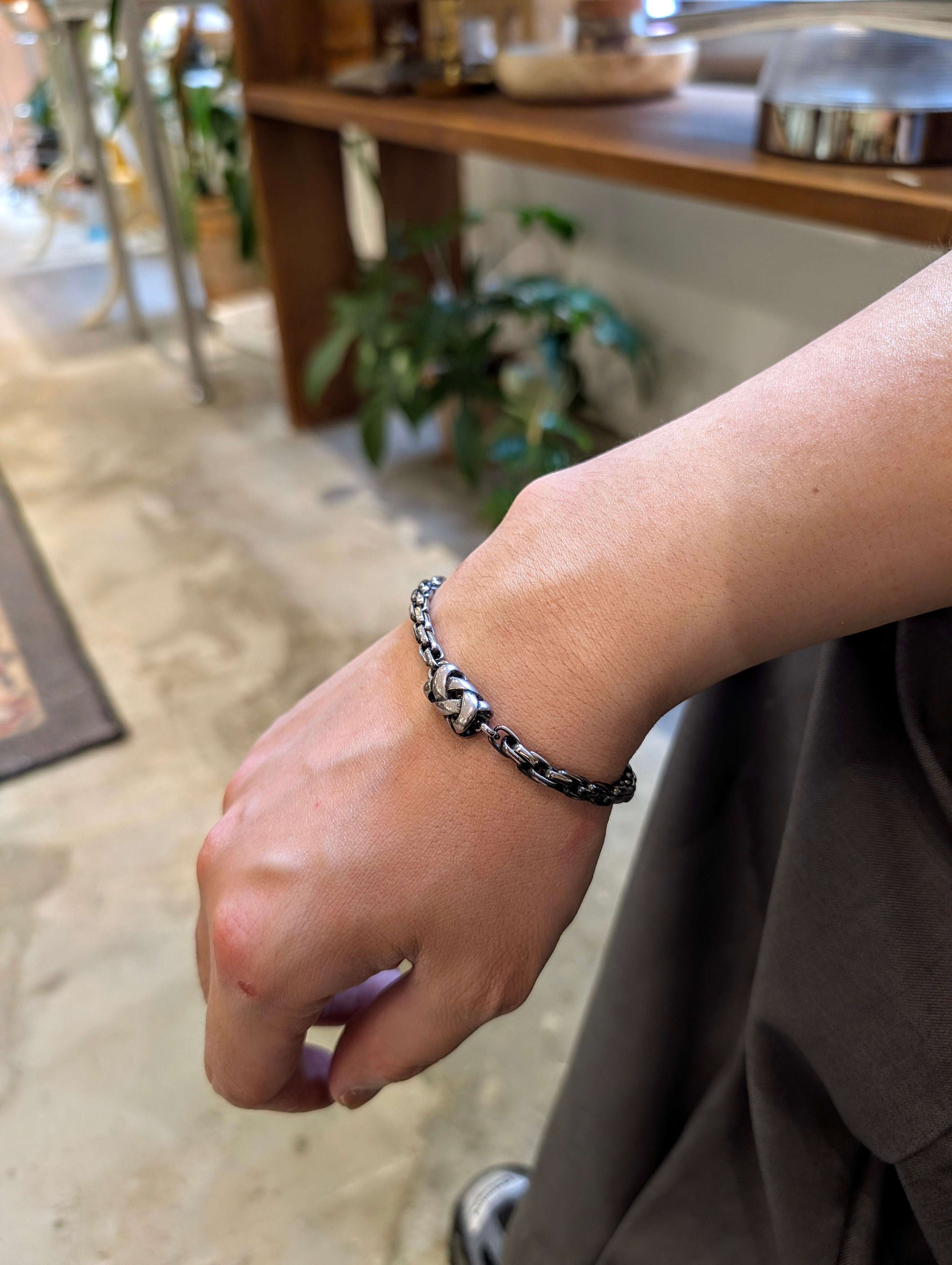 Black Chain Stainless Steel Bracelet - Men