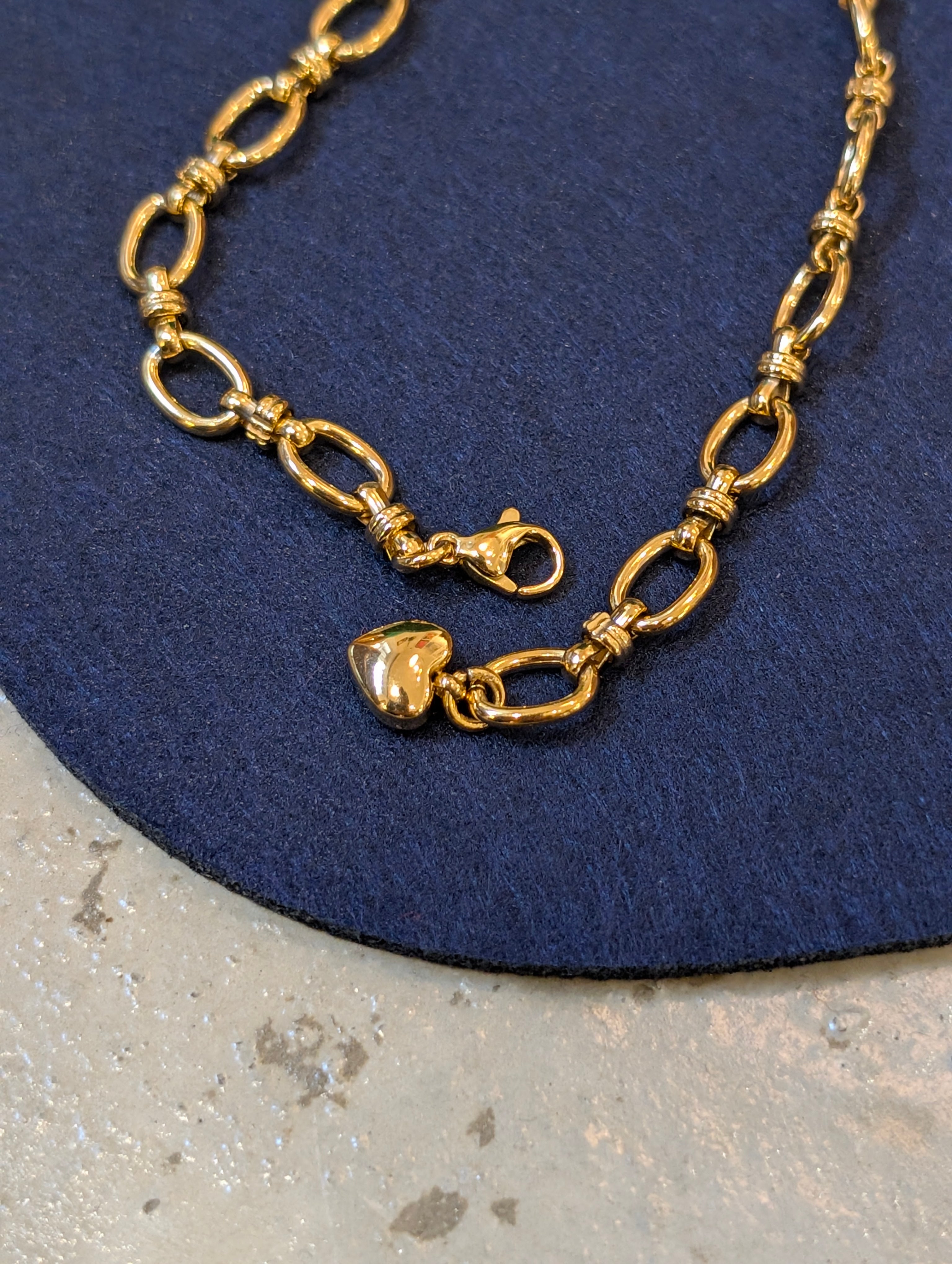 Keepsake Heart Stainless Steel Bracelet