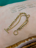 Interlock Stainless Steel Bracelet