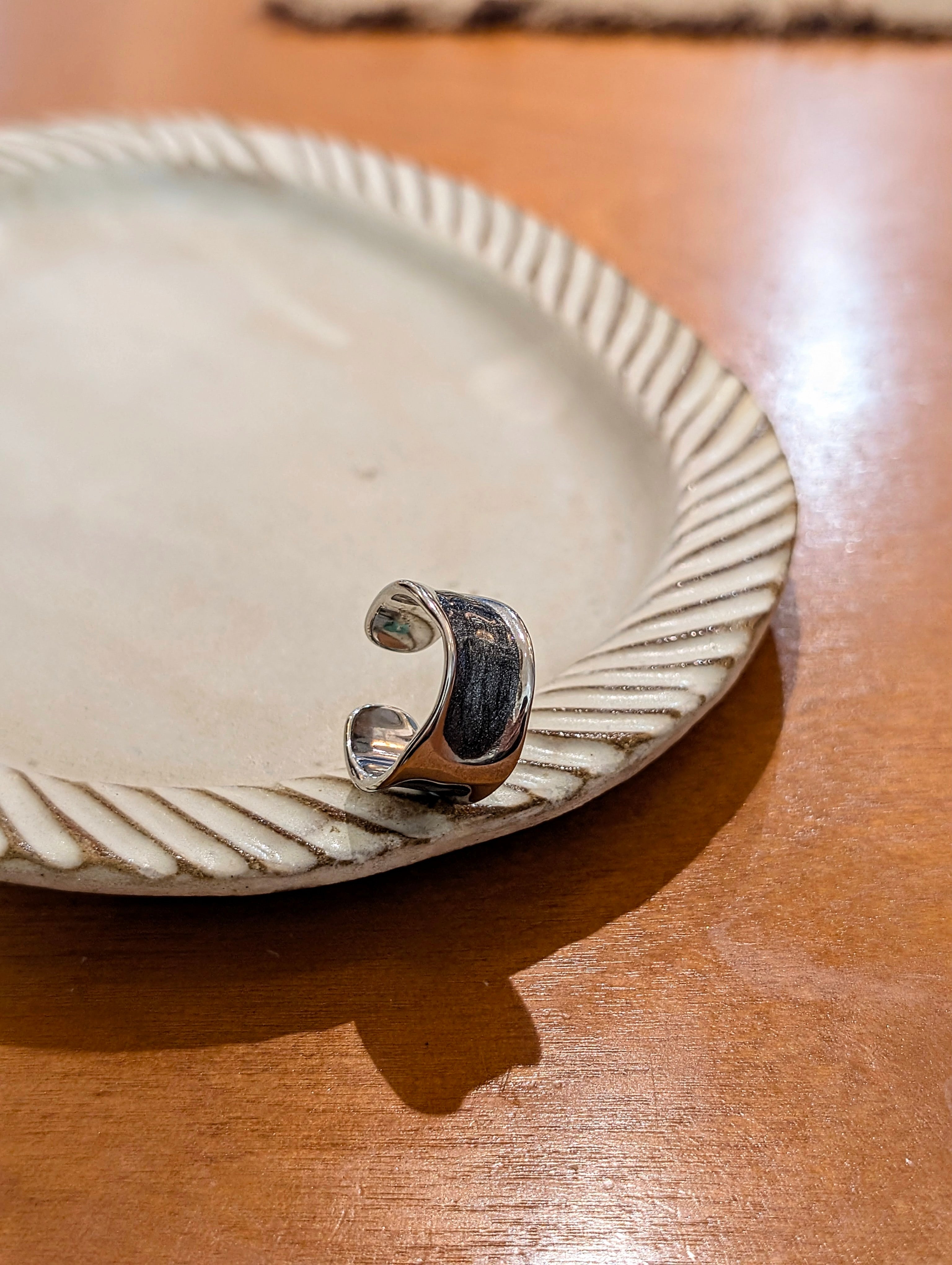 Magma Flow Stainless Steel Ring