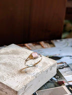 Mother Pearl 925 silver ring