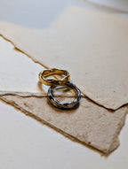 Unisex Stainless Steel Band Ring