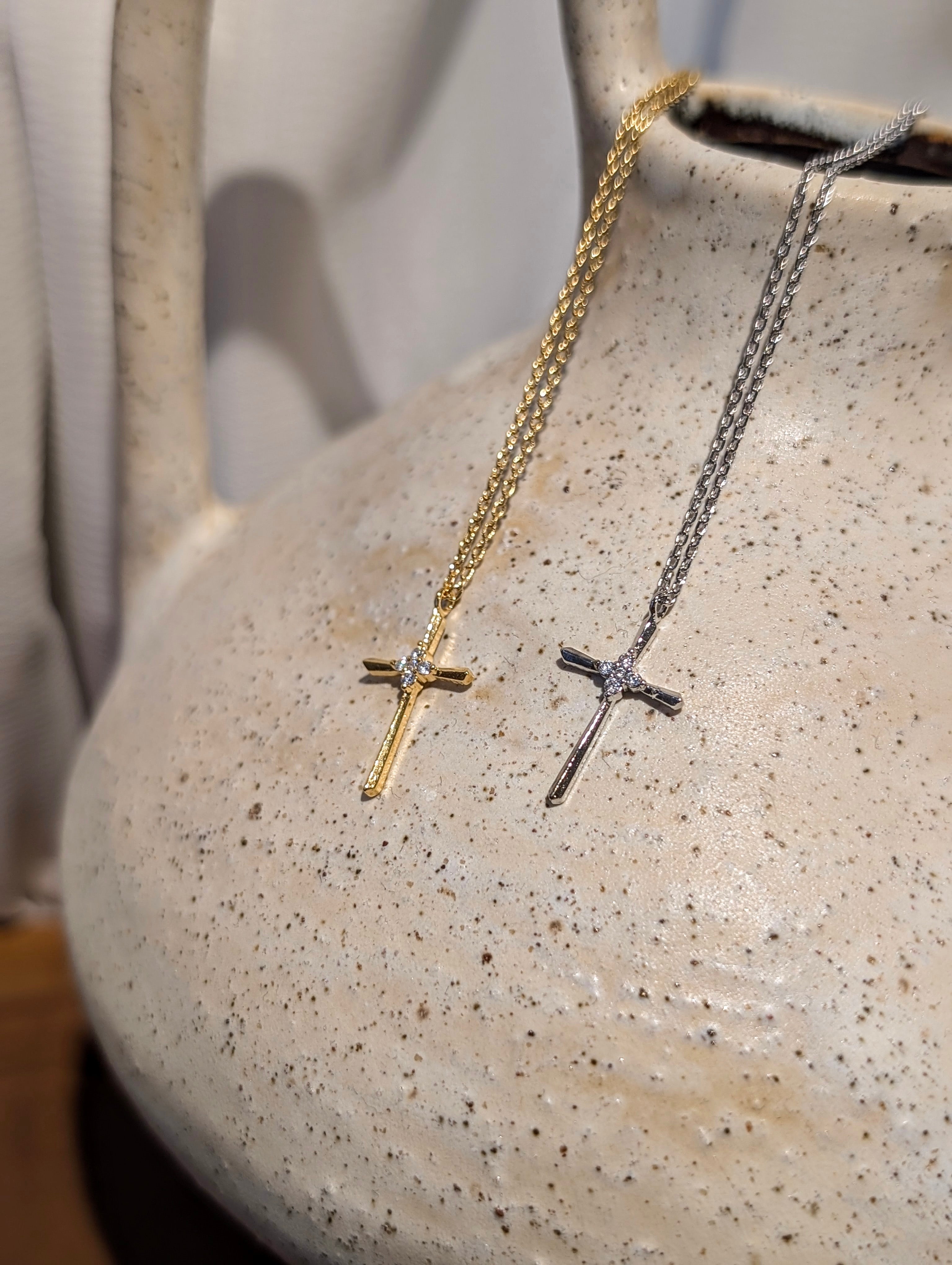 Soft Block Pendant Necklace
