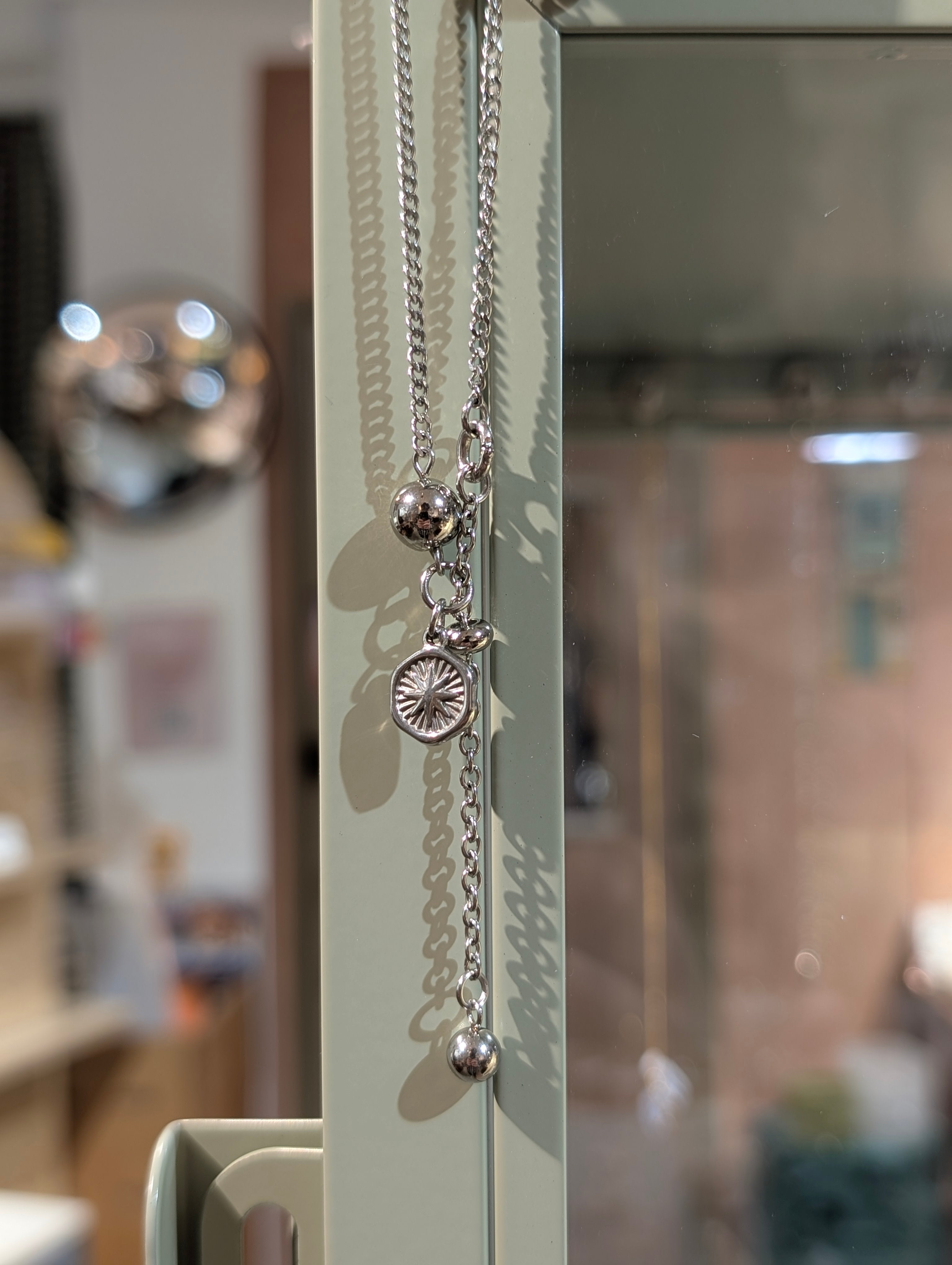 Orbit Charm Stainless Steel Bracelet