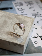 Mother Pearl 925 silver ring