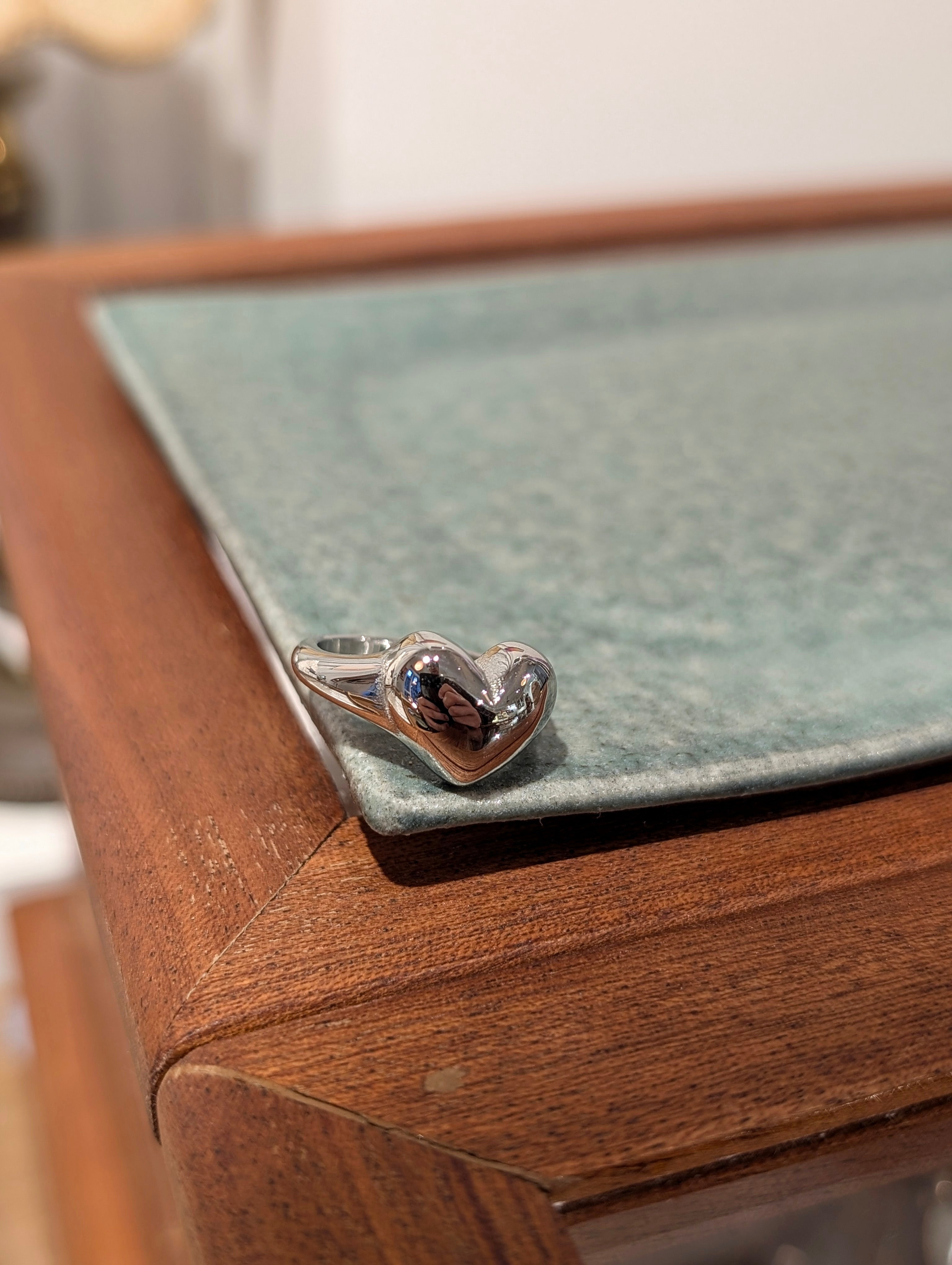 Everyday Heart Stainless Steel Ring
