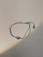 Luna bean stainless steel bracelet