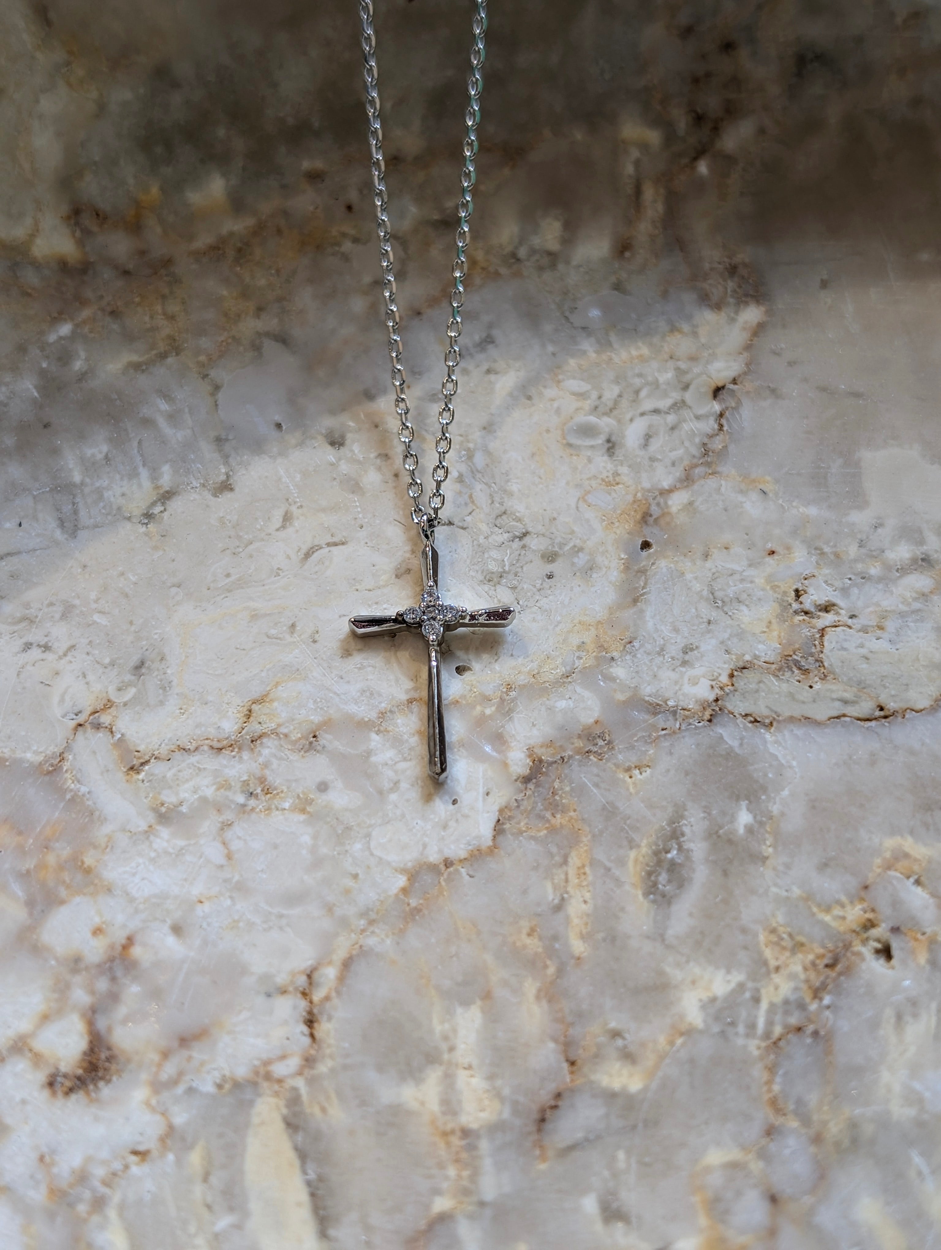 Soft Block Pendant Necklace