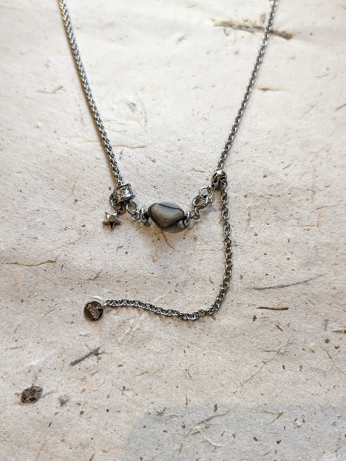 Nova Drop Pendant Chain Necklace