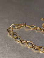 Interlock stainless steel bracelet