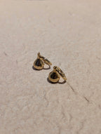 Molten Waterdrop Hoop Stainless Steel Earrings