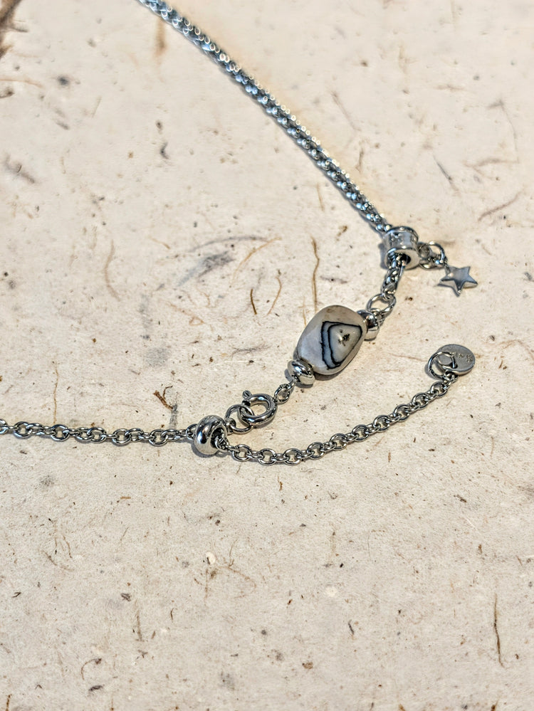 Nova Drop Pendant Chain Necklace