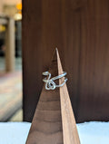 Ember Knot 925 Silver Ring