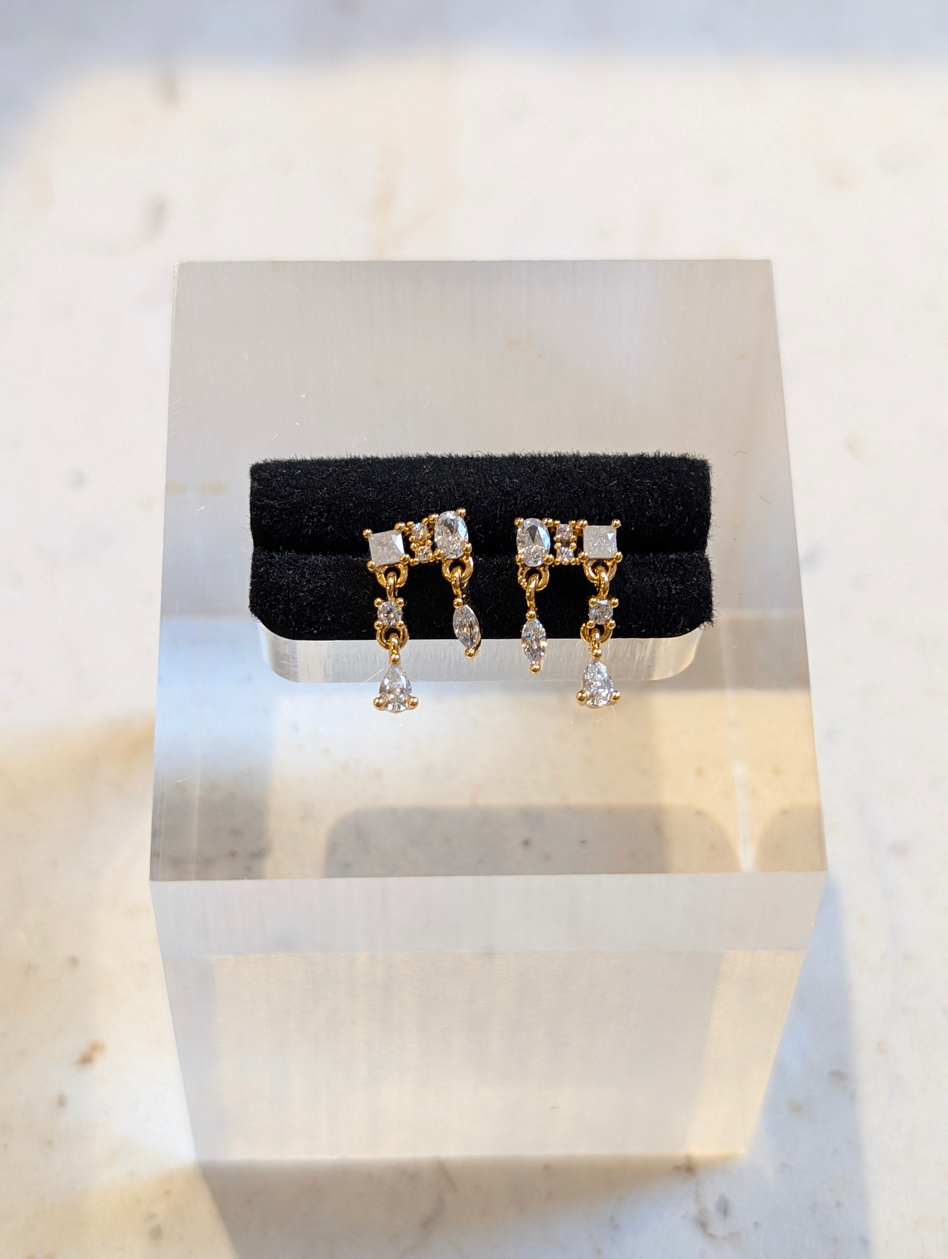 Lumia Droplet Stud 925 Silver Earrings