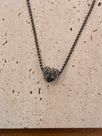 Double Winged Heart Necklace