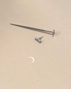 Threadless Stainless Steel Taper  16G / 18G