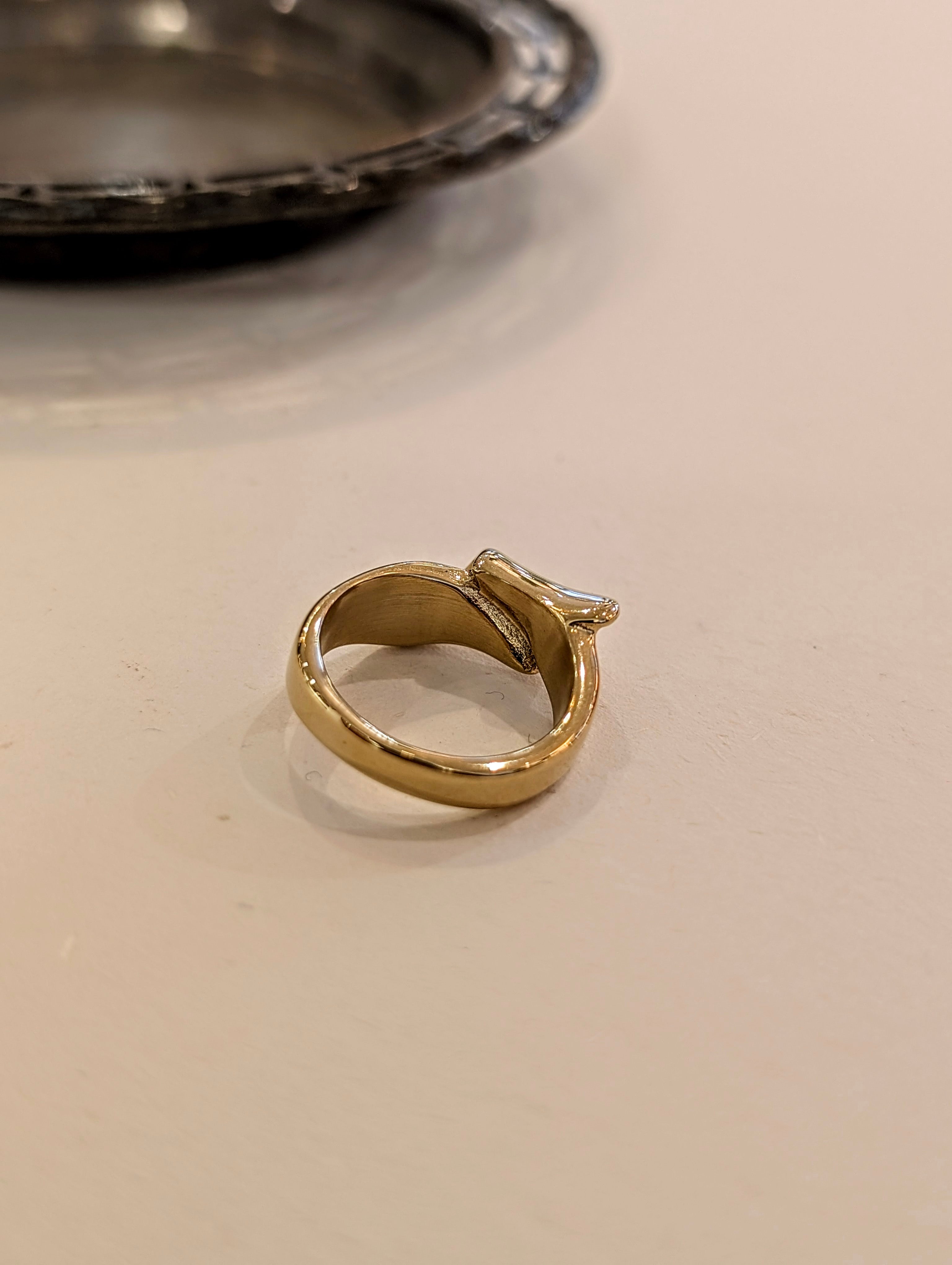 Apex stainless steel ring