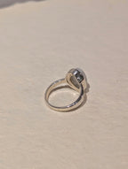 Moonstone 925 silver ring