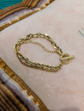Interlock Stainless Steel Bracelet