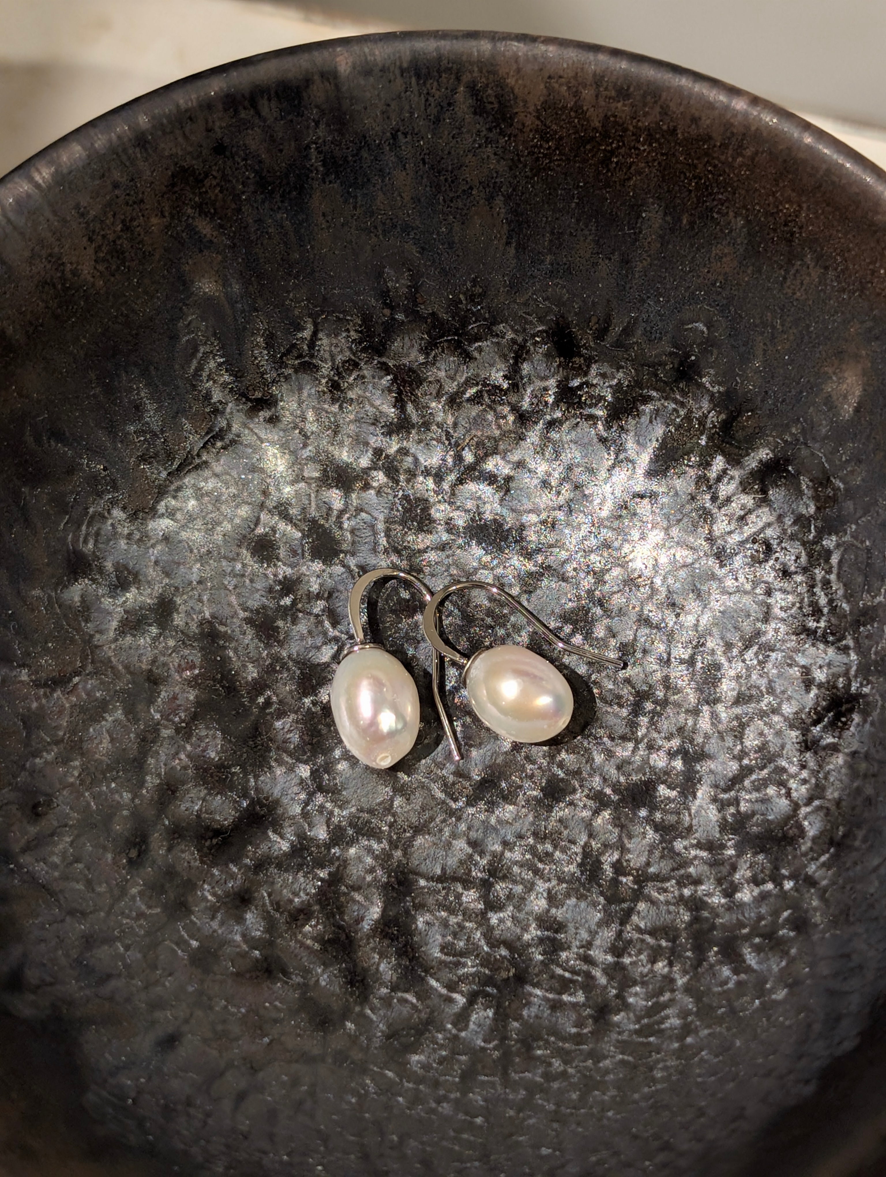 Luna drop hook earrings