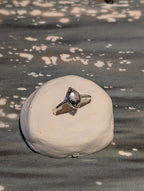 Nova Oval Bead 925 Silver Ring