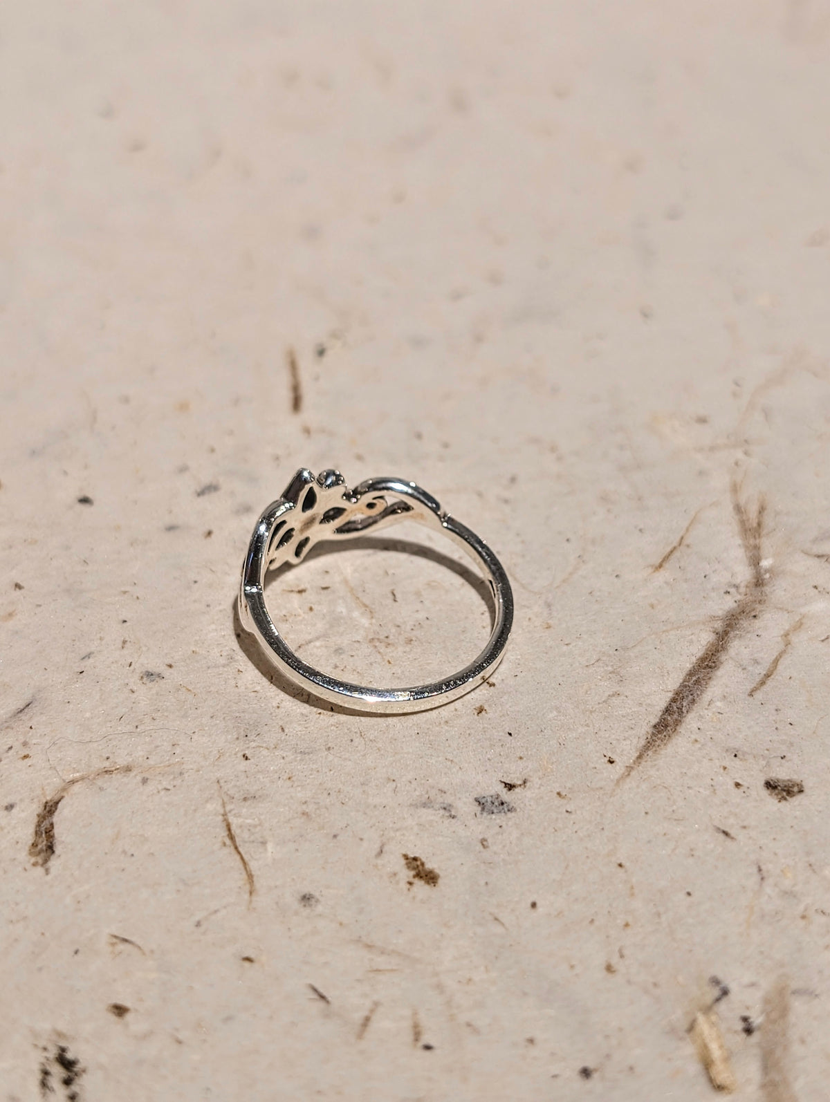 Lotus Filigree 925 Silver Ring
